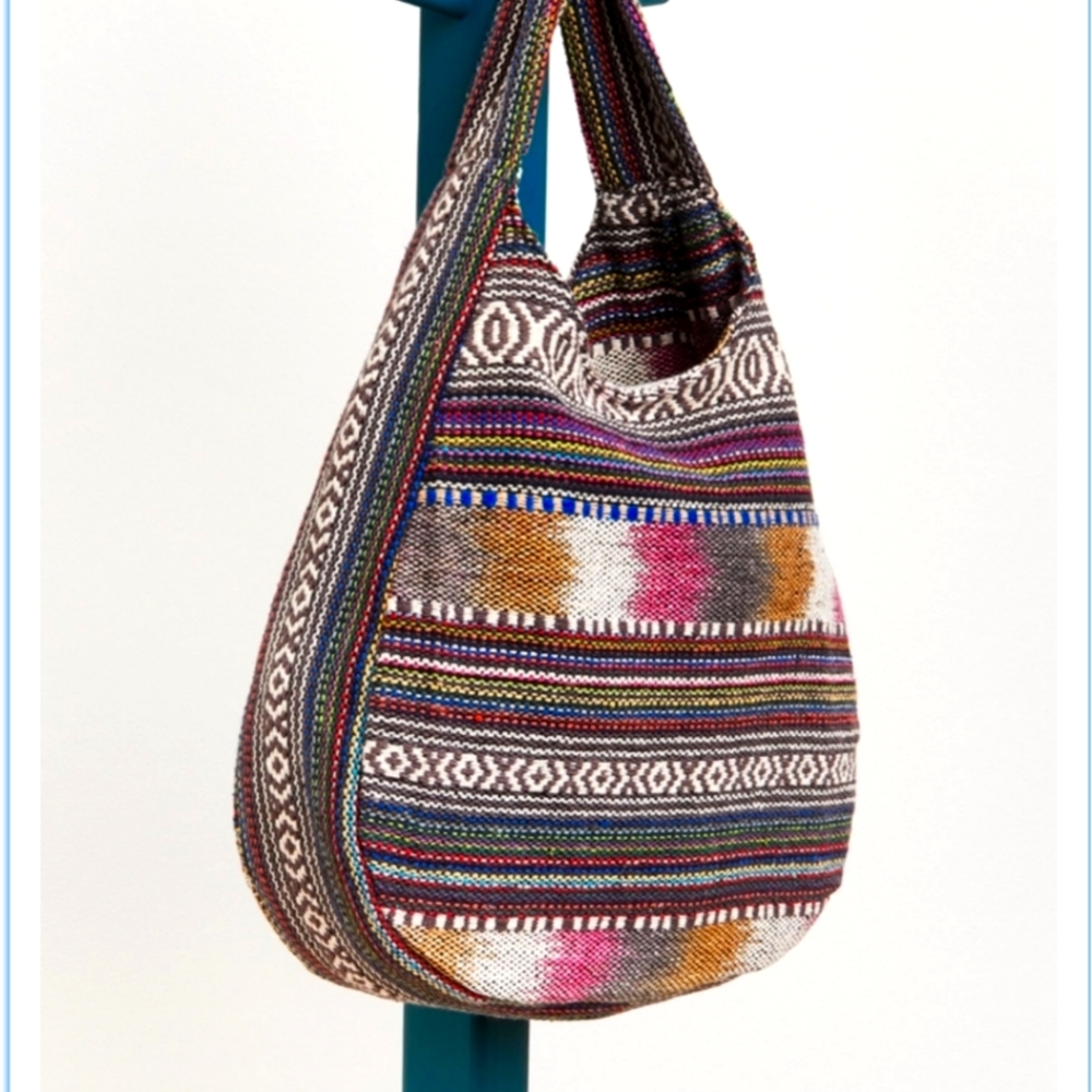 NWT Woven jacquard Boho shoulder bag- Earth Bound Trading